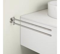 Viverso x sense Porte-serviettes de toilette 2 bras, pivotant, VR4400BN,