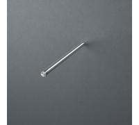 Viverso x steel Porte-serviette P: 350 mm, 1 bras, fixe, VX4300BS,