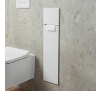Viverso x wall large Module WC encastré l : 185 H : 740 P : 150 cm, charnières à droite, BN081006,