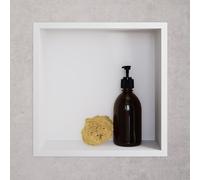 Viverso x wall Niche murale en acier inoxydable l: 300 H: 300 mm, avec cadre slim, VU9800MW,