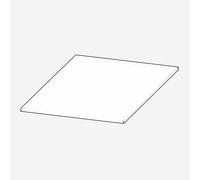 Viverso x wall Tablette en verre pour modules WC, BN081022,