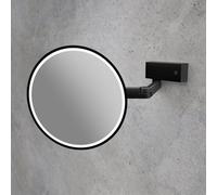 Viverso Zoom me Miroir cosmétique à grossissement x 5, intensité lumineuse variable, VM6201MB,