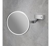 Viverso Zoom me Miroir cosmétique à grossissement x 5, température de couleur de l’éclairage réglable sur batterie rechargeable USB-C, VM6401CR,