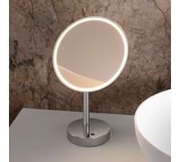 Viverso Zoom me Miroir cosmétique, avec éclairage, à grossissement x 5, sur pied , rechargeable par port USB-C, VM6501CR,