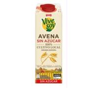 Vivesoy Boisson d'Avoine sans Sucre, Nature, Pack de 3 Briques de 1 Litre