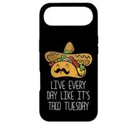 Vivez Chaque Jour comme si c'était Taco Tuesday - Amateur de Cuisine Mexicain Coque pour iPhone Air