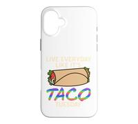 Vivez Chaque Jour comme Un Mardi Tacos drôle Citation Coque pour iPhone 16 Plus