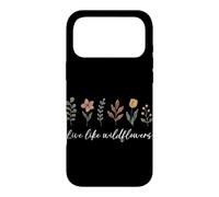 Vivez comme des Fleurs Sauvages, Fleur Florale, gentillesse Positive Coque pour iPhone 17 Pro Max