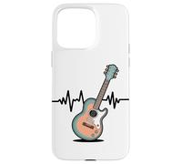 Vivez La Vibe Avec E-Guitar Électrique Coque pour iPhone 15 Pro Max