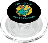 Vivez la Vie comme s'il n'y Avait Pas d'oiseau de Demain PopSockets PopGrip pour MagSafe