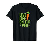 Vivez la Vie sur la Vie végétale végétale T-Shirt