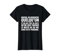 Vivez Le Reste de Votre Vie sans Cette Personne T-Shirt Graphique avec Valeur