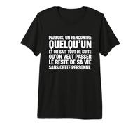 Vivez Le Reste de Votre Vie sans Cette Personne T-Shirt Haut de Gamme
