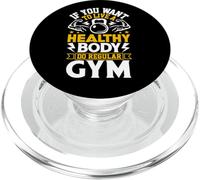 Vivez sainement à la Salle de Sport | Entraînement de Motivation Physique PopSockets PopGrip pour MagSafe