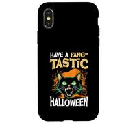 Vivez Une Fantastique Horreur féline pour Halloween Coque pour iPhone X/XS