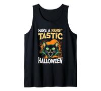 Vivez Une Fantastique Horreur féline pour Halloween Débardeur
