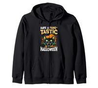 Vivez Une Fantastique Horreur féline pour Halloween Sweat à Capuche