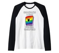 Vivez Votre Vie comme Un Livre Que La Floride Interdirait Manche Raglan