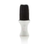 Vivezen - Balai à cou Talqueur pour poils, cheveux, barbes - Blanc et noir