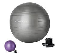 Vivezen - Ballon de yoga, fitness, gymnastique, grossesse en PVC antidérapant - Plusieurs tailles et coloris disponibles