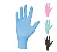 Vivezen - Boite de 100 gants en nitrile jetables - non poudrés