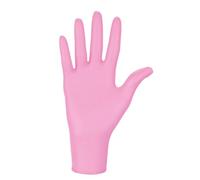 Vivezen - Boite de 100 gants en nitrile jetables - non poudrés - 4 coloris, 4 tailles