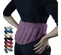 Vivezen - Ceinture lombaires chauffante avec bandes auto-agrippantes réglable taille 36 à 54 - Plusieurs coloris