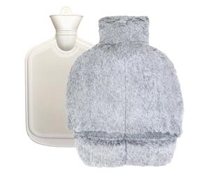 Vivezen - Chauffe Pieds bouillotte Douce 3 litres, déhoussable et antidérapant