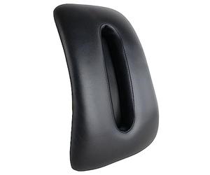 Vivezen - Coussin de Soutien Lombaire, Oreiller de Soutien du Dos - Noir