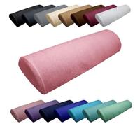 Vivezen - Drap Housse de Protection en éponge pour Coussin Demi-Rond 66 cm x 22 cm x 12 cm de Table de Massage - Plusieurs Coloris