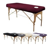 Vivezen - Drap housse de protection en éponge pour table de massage - Confort Plus - Plusieurs coloris