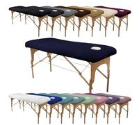 Vivezen - Drap housse de protection en éponge pour table de massage - Plusieurs coloris