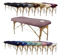 Vivezen - Drap housse de protection en éponge pour table de massage - Plusieurs coloris