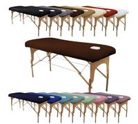 Vivezen - Drap housse de protection en éponge pour table de massage - Plusieurs coloris