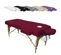 Vivezen - Kit Complet de Housses pour Table de Massage - Confort Plus - Éponge- Plusieurs Coloris