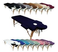 Vivezen - Kit Complet de Housses pour Table de Massage - Éponge- Plusieurs Coloris
