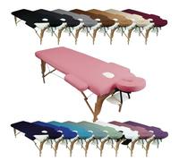 Vivezen - Kit complet de housses pour table de massage - Éponge- Plusieurs coloris