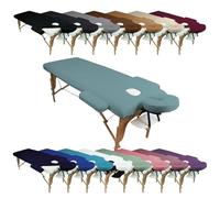 Vivezen - Kit Complet de Housses pour Table de Massage - Éponge- Plusieurs Coloris