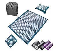 Vivezen - Kit d'acupression, tapis, coussin et repose pieds avec sac de transport - 4 coloris