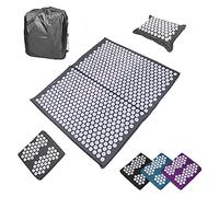 Vivezen - Kit d'acupression, tapis, coussin et repose pieds avec sac de transport - 4 coloris