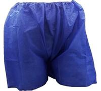 Vivezen - Lot de 10 Boxers pour Homme en Non tissé spunlace jetables - Bleu