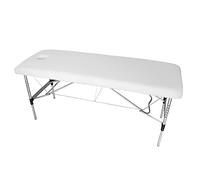 Vivezen - Lot de 2 draps-housses pour table de massage - Flanelle - Blanc