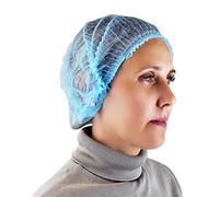 Vivezen - Lot de 200 charlottes jetables - Bleu