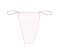 Vivezen - Lot de 500 Strings, Culottes Femme jetables - Blanc