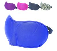 Vivezen ® Masque De Nuit, Sommeil, Voyage Avec Serre Tête Élastique, Cache Yeux Pour Dormir - Bleu