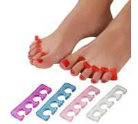 Vivezen - Paire de séparateurs d'orteils en silicone - 5 coloris