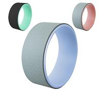 Divers accessoires fitness, yoga et pilates Vivezen Roue de yoga, pilate 33 x 13 cm - Gris et Bleu