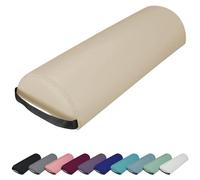 Vivezen - Traversin, coussin demi-rond 66 cm x 22 cm x 12 cm pour table de massage - Plusieurs coloris