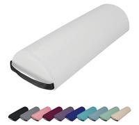 Vivezen - Traversin, coussin demi-rond 66 cm x 22 cm x 12 cm pour table de massage - Plusieurs coloris