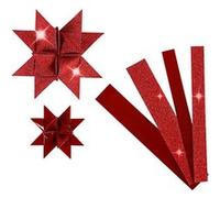 Vivi Gade bandes de tresses 40 bandes rouges